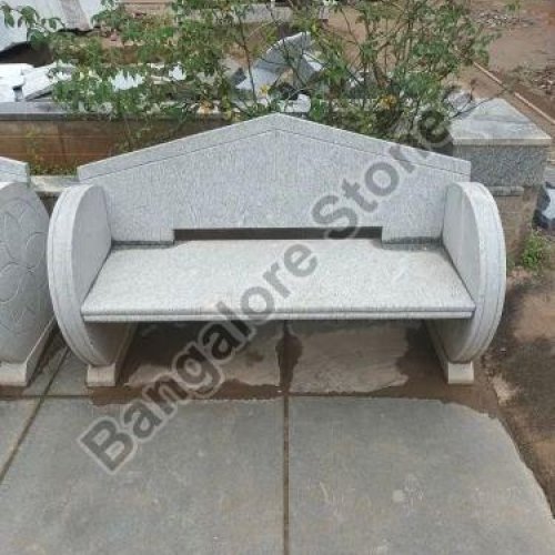 Stone Garden Bench