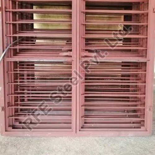 Pressed Steel Window With Z-Section Shutter