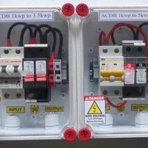 Solar Acdb Dcdb Box