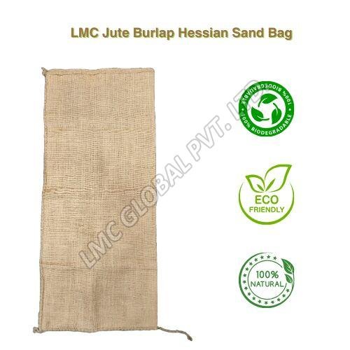 LNC Fine Quality Jute Hessian Burlap Sandbag for Army, Military, Defence ( Grade-1)