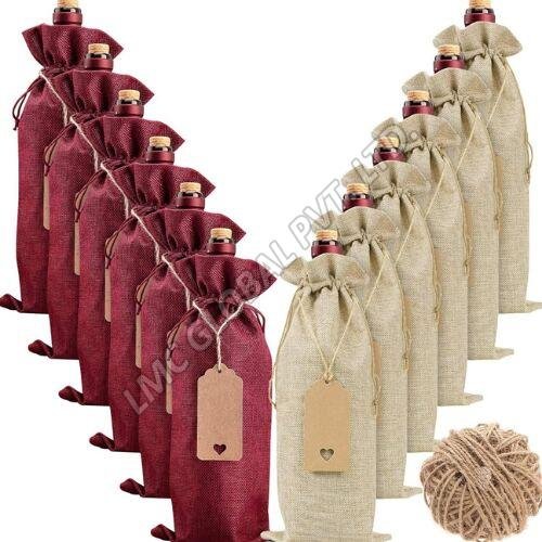 LMC Jute Wine Bag