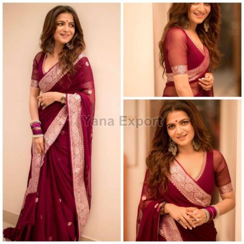 Maroon Lillian Saree