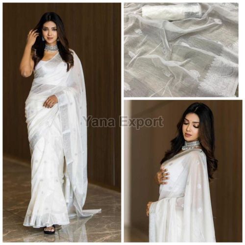 White Lillian Saree