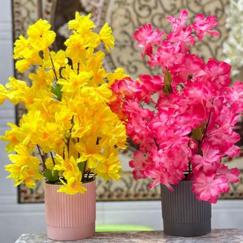 Artificial Apple Blossom Flower Bouquet