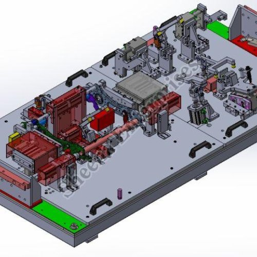 H CELL Robotic Welding Fixture