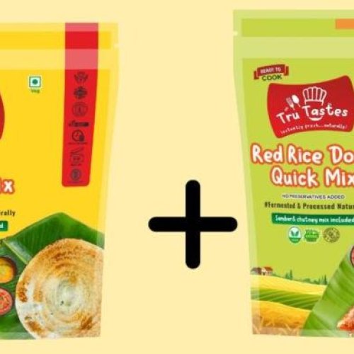Regular & Red Rice Dosa Mix Pack