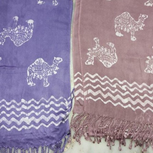 Camel Printed Stoles