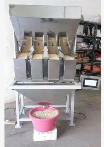 4 Head Linear Weigher Machine
