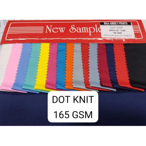 Polyester Dot Knit Fabrics for T Shirts
