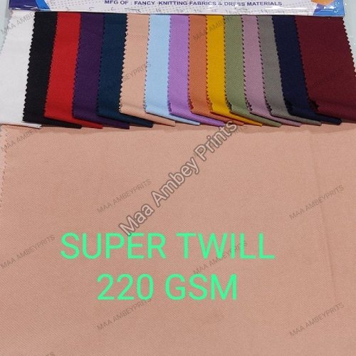 Polyester Super Twill Fabrics
