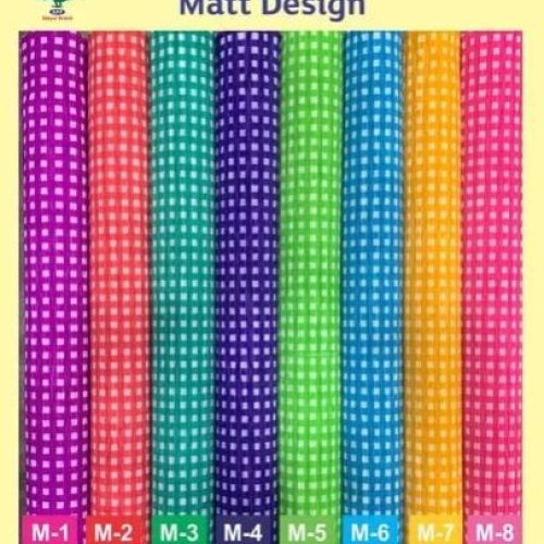 Matt Design Crepe Paper Rolls