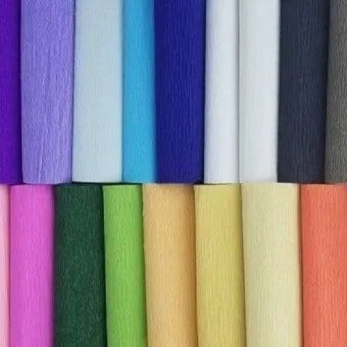 Floral Crepe Paper Rolls