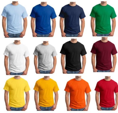Mens Plain Round Neck T-Shirts