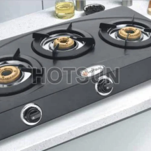 Powder Coated Three Burner Gas Stove