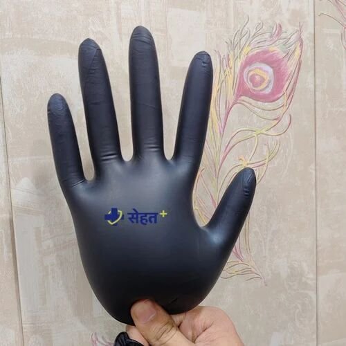 Black Nitrile Gloves