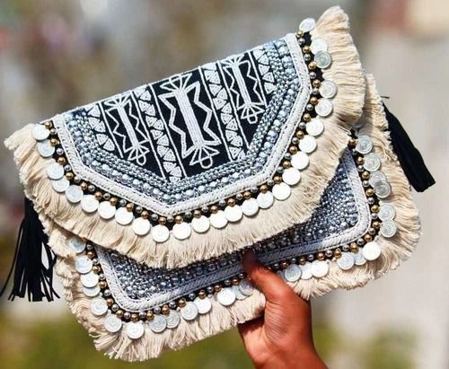 Handicraft Embroidered Clutch Bag