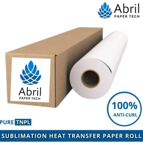 Anti Curling Sublimation Heat Transfer Paper Roll