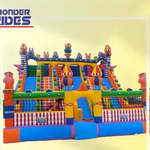 26x26 Feet Mickey Mouse Bouncy Castle