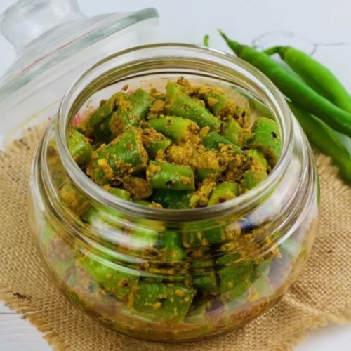 Green Chilli Pickle