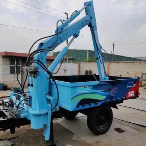 Iron Trailer Mounted Nala Cleaning Machine