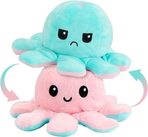 Reversible Octopus Soft Toy