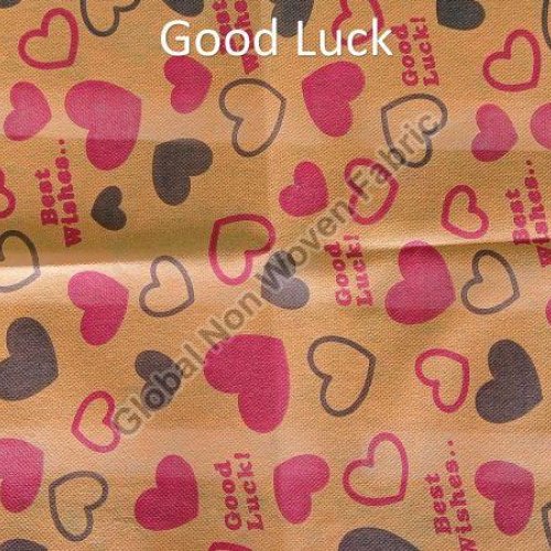 Good Luck Printed Non Woven Fabric
