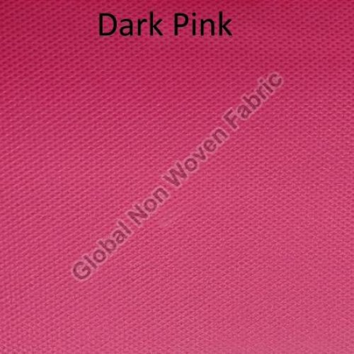 Plain Pink Non Woven Fabric