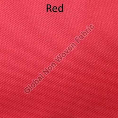 Plain Red Non Woven Fabric