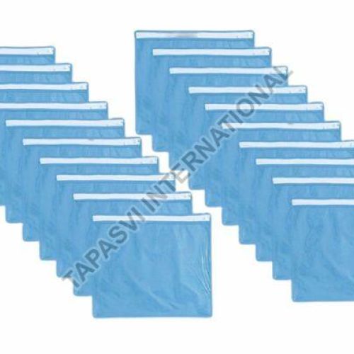 20 Pcs Combo Blue Non Woven Plain Saree Cover