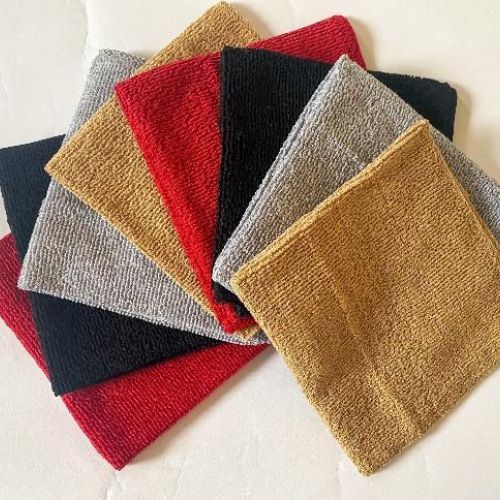 Terry Swab with Overlocking Set of 8 Pcs