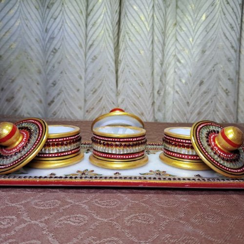 Marble Suparidaan With Tray