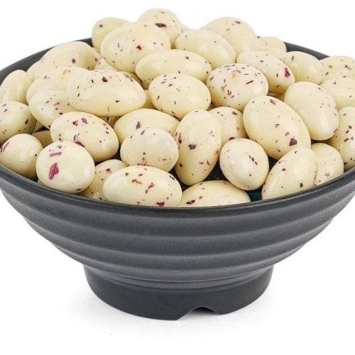 Rose Petal White Chocolate Coated Almonds