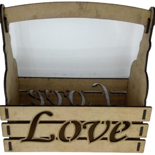 Decorative MDF Wooden Basket