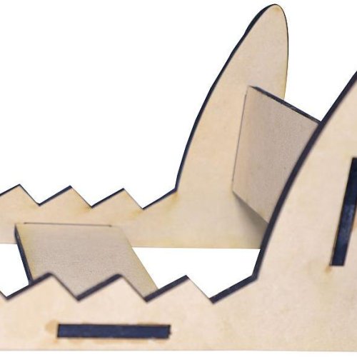 Rectangular MDF Laser Cut Ipad Stand