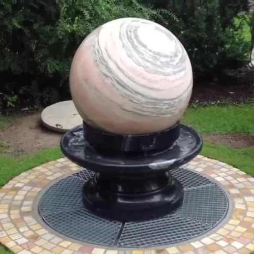 Polished Ball Fountain