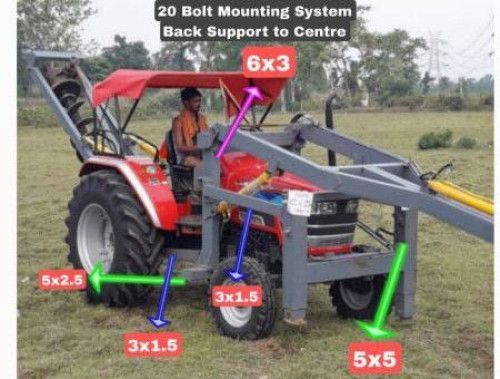 Pole Erection Machine 13M Pole and 7foot Auger