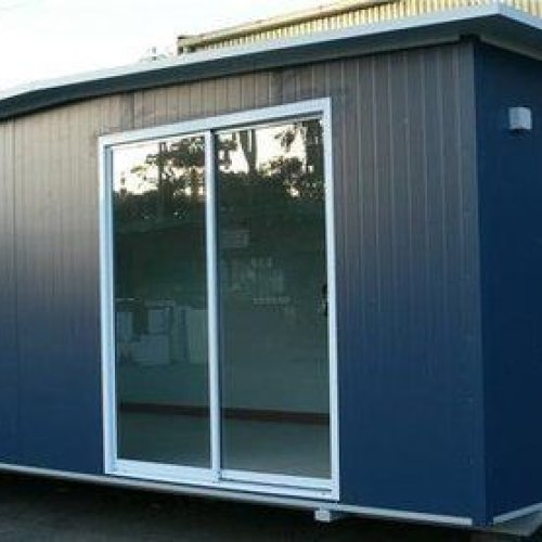 10x30x8.6 Mild Steel Portable Office Side Cabin