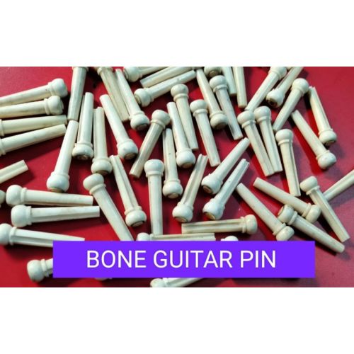 BONE GUITAR BRIDGE PIN