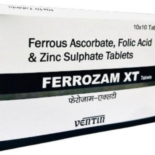 Ferrous Ascorbate, Folic Acid &AMP; Zinc Sulfate Tablets