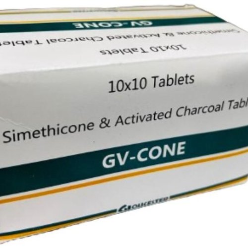 Simethicone and Activated Charcoal Tablets