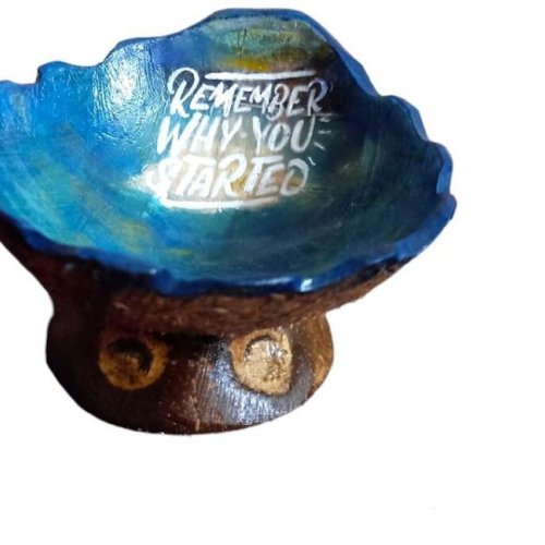 Coconut Shell Holder