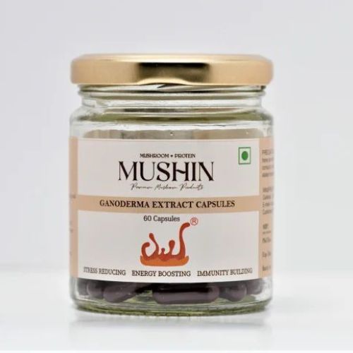 Ganoderma (Reishi ) Mushroom Extract Powder Capsules