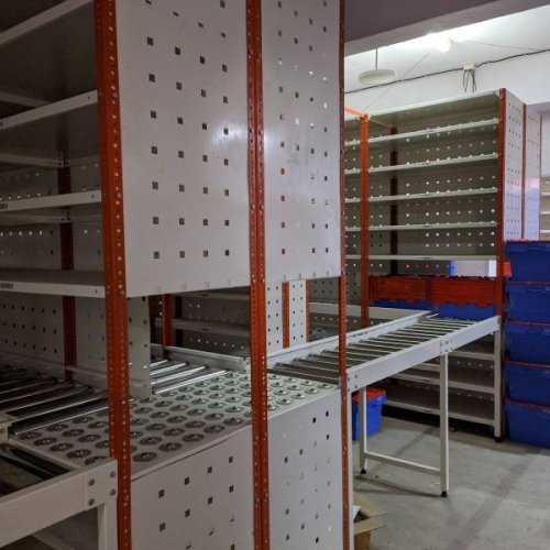 Mild Steel Pharma Racks