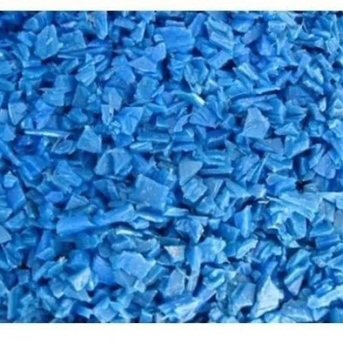 Blue HDPE Plastic Scrap
