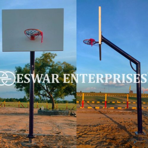Outdoor Basketball Pole