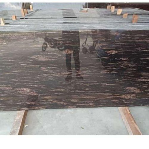 Silky Brown Granite Slab
