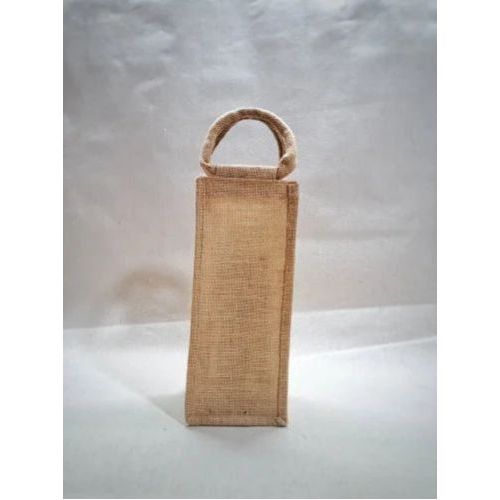 Brown Jute Bottle Bag