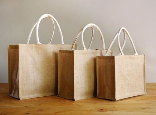 Plain Jute Tote Bag