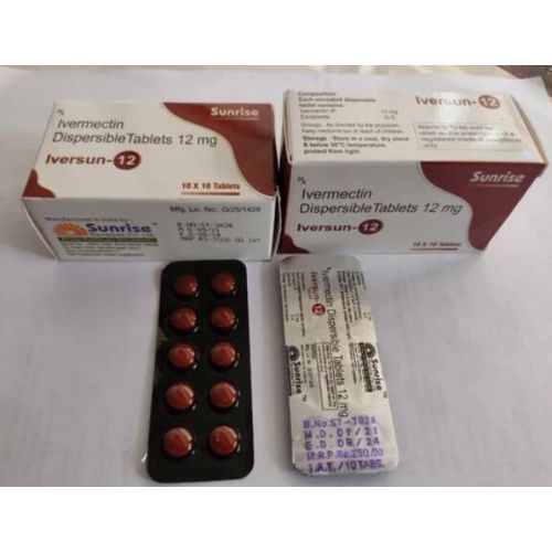Ivermectin 12mg Tablets.