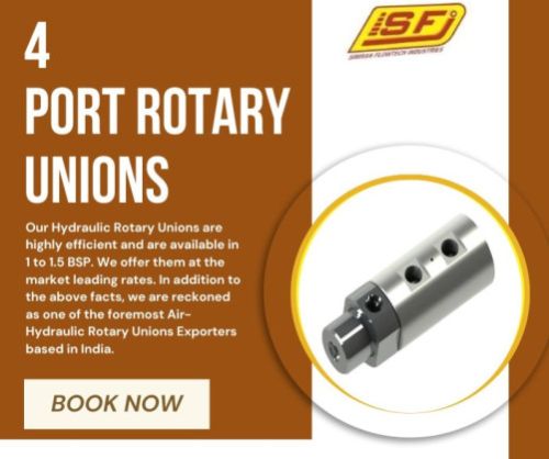 4 Port Hydraulic Rotary Union